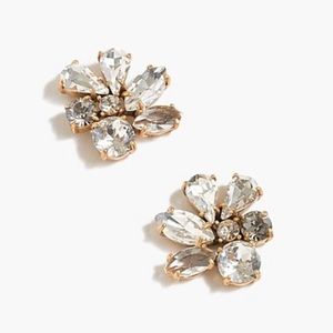 J. Crew Stone Cluster Earrings